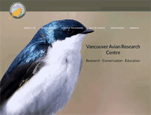 Tablet Screenshot of birdvancouver.com